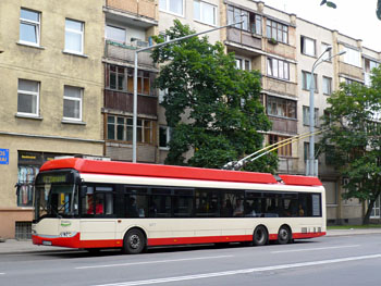 Maršruto Žirmūnai – Naujininkai transporto priemonės nuotrauka
