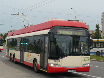 Maršruto Pašilaičiai – Titnago g. transporto priemonės nuotrauka