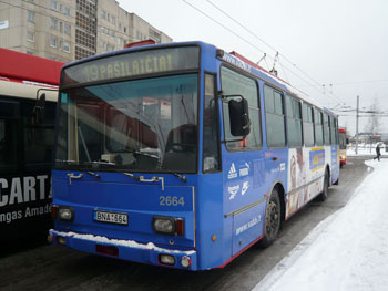 Maršruto Pašilaičiai – Saulėtekis transporto priemonės nuotrauka