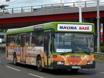 Maxima baze autobusas
