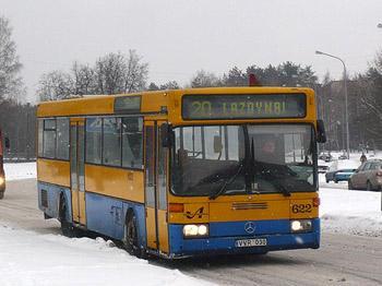 20 maršruto autobusas