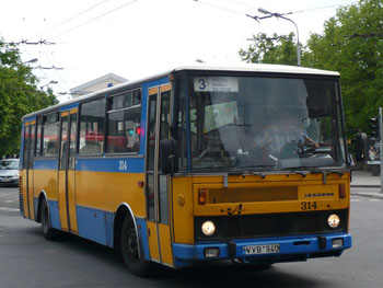 Maršruto Stotis – Vaidotai transporto priemonės nuotrauka