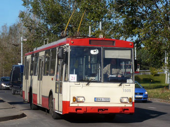 Maršruto Saulėtekis – Žirmūnai transporto priemonės nuotrauka