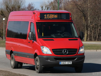 15B maršruto autobusas