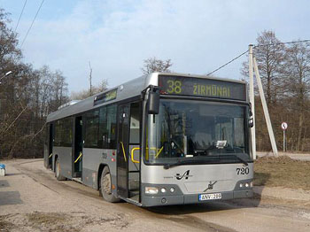 Maršruto Antakalnis – Šilėnų g. transporto priemonės nuotrauka