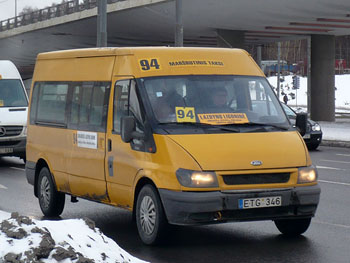 94 maršruto mikroautobusas