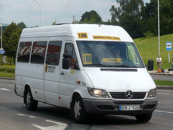 100 maršruto mikroautobusas