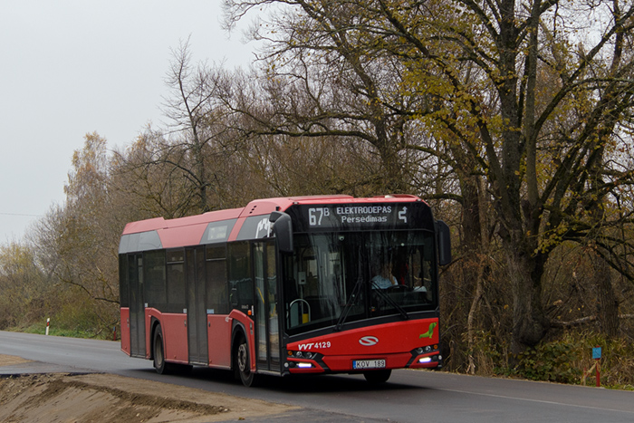 Maršruto Elektrodepas – Mickūnai transporto priemonės nuotrauka