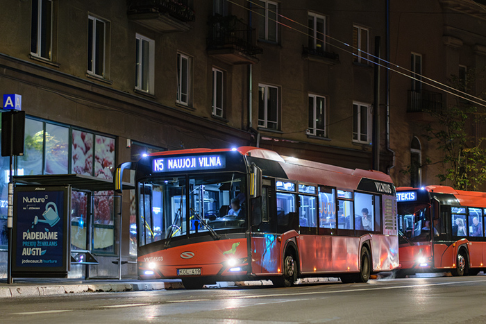 Maršruto Centras – Naujoji Vilnia transporto priemonės nuotrauka