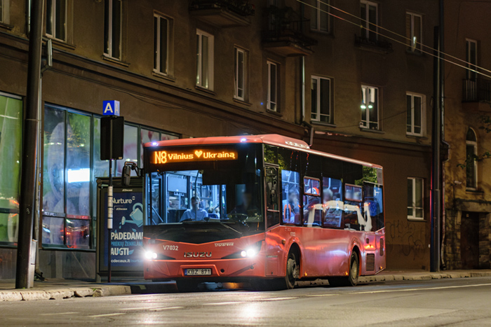 Maršruto Centras – Oro uostas transporto priemonės nuotrauka