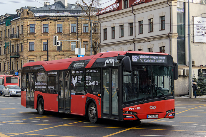 Maršruto LITEXPO – V. Kudirkos a. transporto priemonės nuotrauka