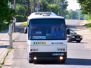 54 maršruto autobusas