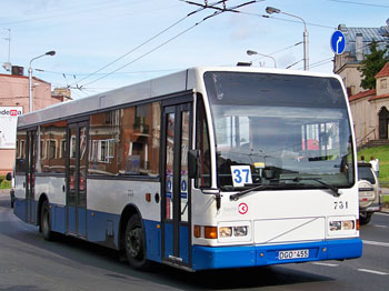 37 maršruto autobusas